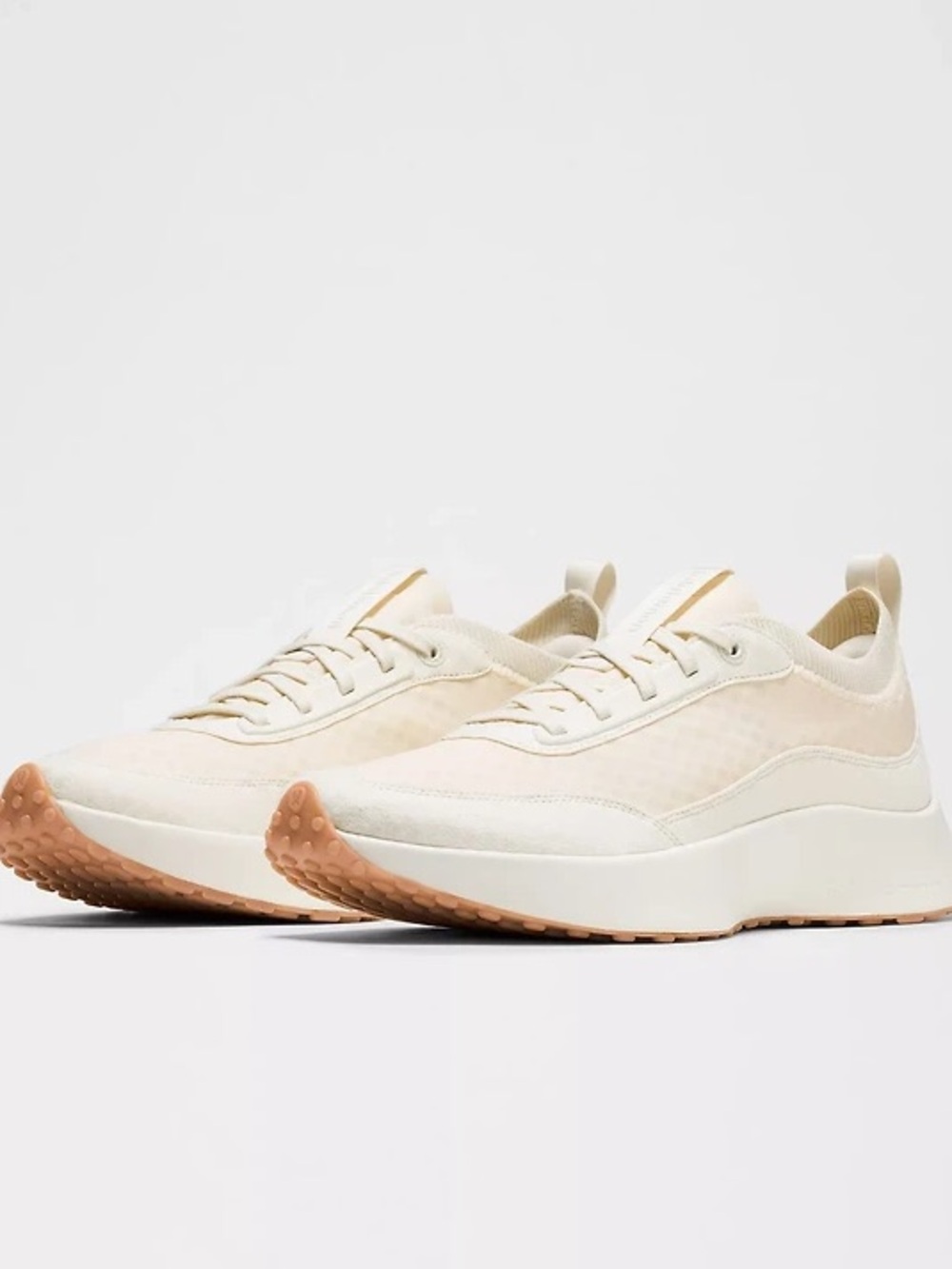 LULULEMON CROSSCITY SNEAKERS BEIGE SIZE 9